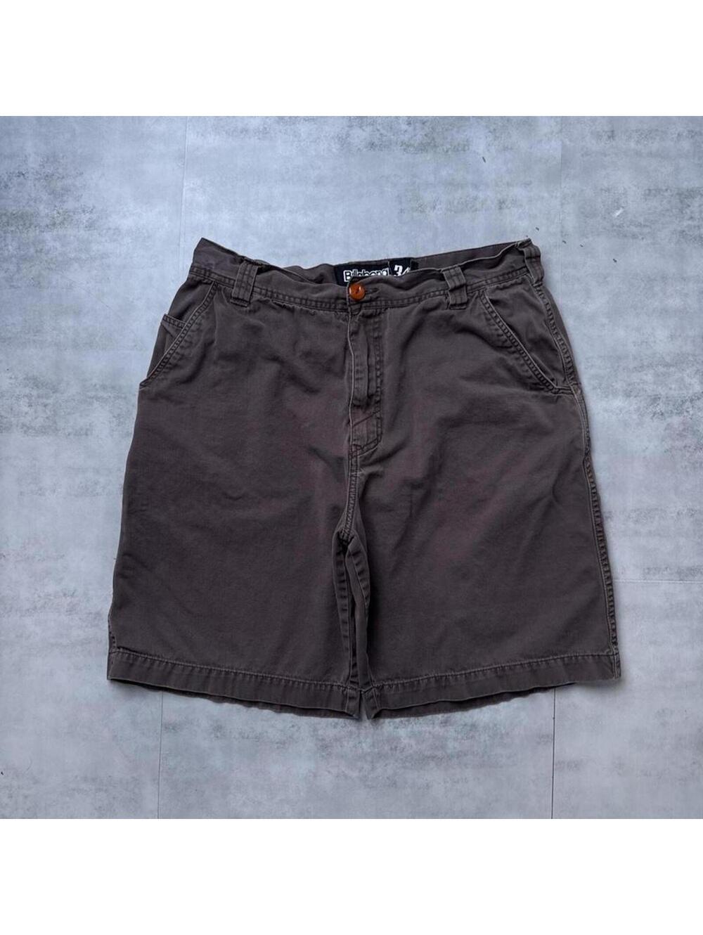 Y2K Billabong 00s Brown Shorts Skateboard Shorts